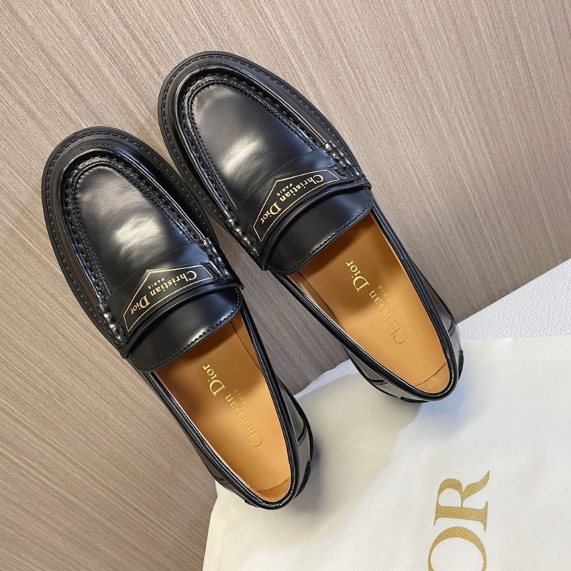 ch**an D*or leather shoes